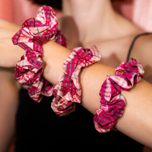 Scrunchy z wiskozy